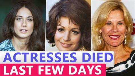 actress killed today.